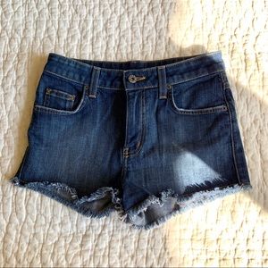 LF Carmar High Rose Denim Shorts